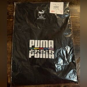 Brand new large black PUMA T-shirt